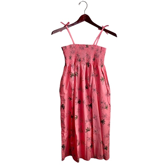 NWT Girls Tea Collection Tie Shoulder Midi-Length Dress - Picture 2 of 10